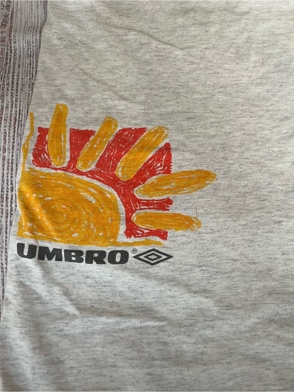 Vintage 90s Umbro Sand Soccer Graphic Tshirt Made in USA Beach Retro XL - Picture 4 of 10